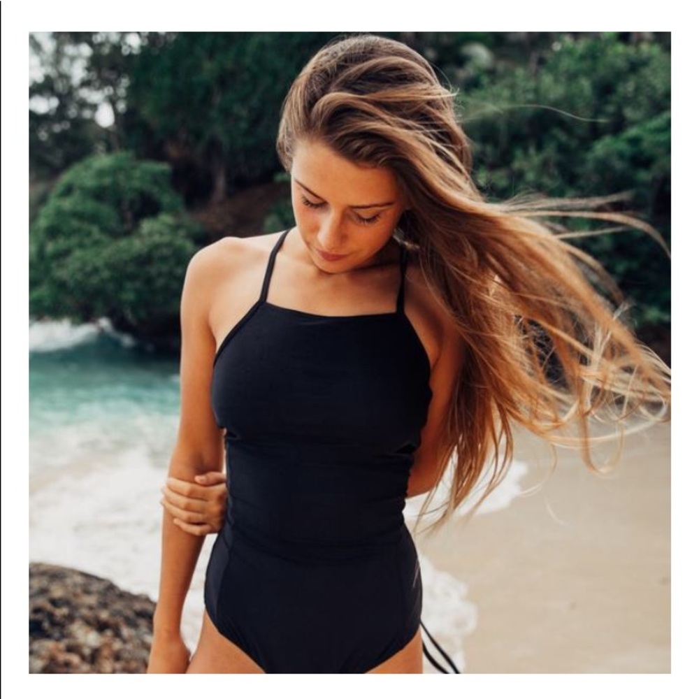 Black Cove One-Piece Swimsuit NWOT